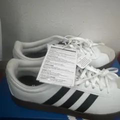 adidas samba スニーカー ホワイト ブラック　値下げ⭕️