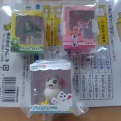 クレヨンしんちゃん ミニチュアパッケージコレクション３ ガチャ 3点セット