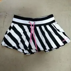 adidas ストライプ フレアスカート Sサイズ
