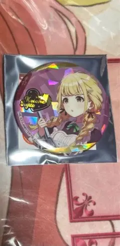 学園アイドルマスター　缶バッジ　藤田ことね　25バレンタイン
