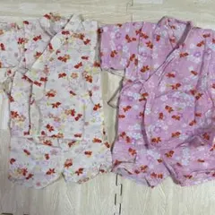 甚平　女の子　90 2着セット