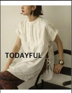 【大人気】TODAYFUL トゥデイフル ハーフスリーブドレスシャツのサムネイル