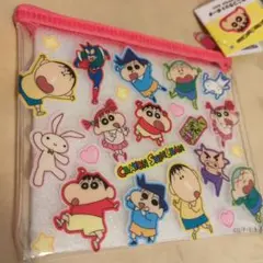 クレヨンしんちゃん　ミニフラットポーチ