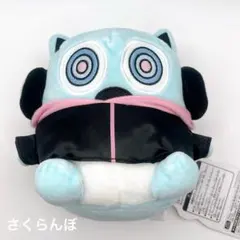 ブルーハムハム ストリートスタイルぬいぐるみ ぐるぐる目 パーカー姿