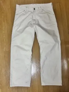 ACE CAFE ペインターパンツ 白