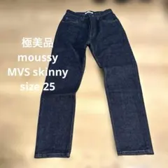 【極美品】MOUSSY マウジー　　MVS SKINNY 25インチ　Mサイズのサムネイル