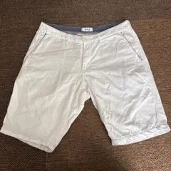 ikka ショートパンツ ハーフパンツ ホワイト M