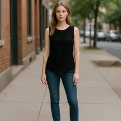 【NATURAL BEAUTY BASIC】 トップス （M） ノースリーブ