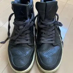 Air Jordan ブラック ハイカットスニーカー