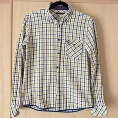 【美品】MEN'S MELROSE 長袖シャツ チェック柄サイズ3