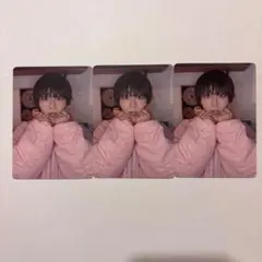 HARD WORK なにわ男子　大西流星　通常盤トレカ