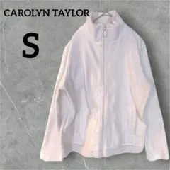 CAROLYN TAYLOR フリース【S】ボアジャケット 白 レディース