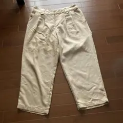 ★お値下げ★ クロップドパンツ　ベージュ系　simplicite