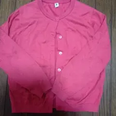 UNIQLO ピンク カーディガン 120cm