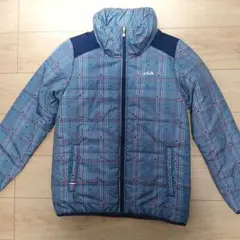 美品 FILA チェック柄ジャケット Lサイズ
