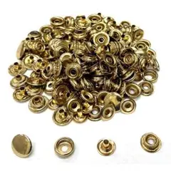Ｊ-12 ジャンパーホック 12ｍｍ アンアティーク　50組 レザークラフト