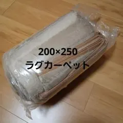 新品未使用未開封200cm×250cmラグカーペット