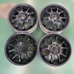 中古アルミ15x5.0 マナレイ　リバースタイプ深リムのサムネイル