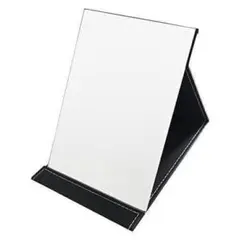 【新品】 大きな鏡 化粧鏡 折り畳み 卓上ミラー　26cm×18cm (特大)