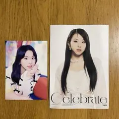 TWICE トレカ　ポストカード　チェヨン　Celebrate
