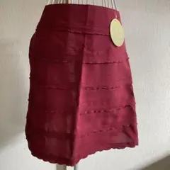 更に値下げ　新品未使用 カフェエプロン　シビラ　casa　サロンジェ　　フリル