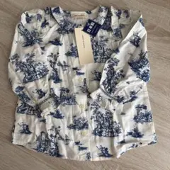 ◾️新品未使用タグ付◾️センスオブワンダー 長袖ブラウス 100