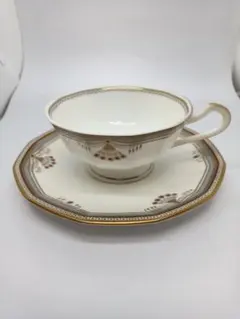 （5330）ナルミボーンチャイナ　カップ＆ソーサー