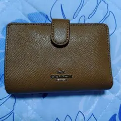 COACH ブラウン 二つ折り財布