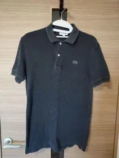Lacoste 墨黒　ポロシャツ　サイズ３