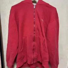 PUMA フルジップパーカー レッド