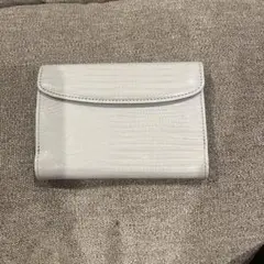 WAKO 二つ折り財布 薄いグレー