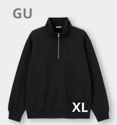 ハーフジップトレーナー