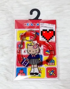 ハローキティ❤アベイル アクリルカラビナ 足長日焼けキティ