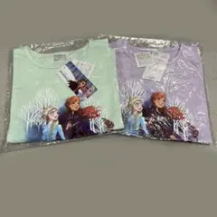 アナ雪　半袖Tシャツ　2枚セット