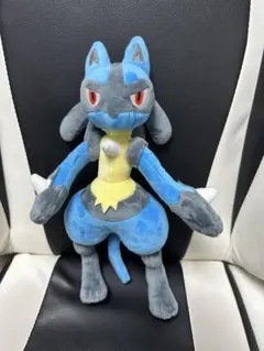ポケモン 劇場版スーパーDX ぬいぐるみ ルカリオ - メルカリ