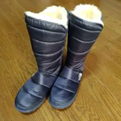 【経年品】アモアブーツ ネイビー サイズ24