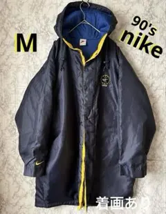 90's NIKE ナイキ　ベンチコート　ジャケット　メンズM ビンテージ