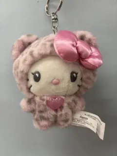 ヒョウ柄キティ ギャルクマピンク