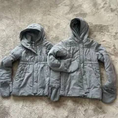 BACKNUMBER KIDS グレー ダウンコート 130