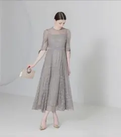 Leja 結婚式 オケージョンドレス グレー - メルカリ