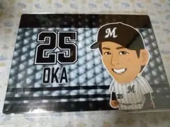 ロッテ 岡選手 応援ボード