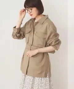 BEAMS HEART ジャケット　ベージュのサムネイル