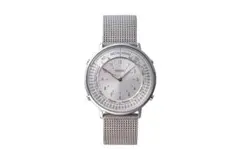 【新作】 SEIKO メトロノーム機能付き腕時計 シルバー　メッシュ