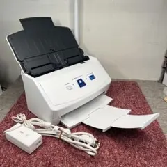たまった書類を一気にスキャン 富士通 ScanSnap iX1500（白）使用少
