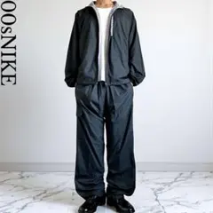 カールカナイ　新品　ナイロンジャケット　セットアップ　グレー　上S　下XS 2025年最新】karl kani カールカナイ セットアップの人気アイテム