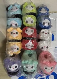 TWICE LOVELYS ぬいぐるみスリッパ コンプリート 全メンバー セット