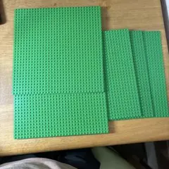 LEGO 正規品 グリーン 基礎板 4枚セット