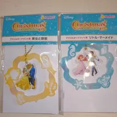 Disneyクリスマスオーナメントくじ2022 アクリルオーナメント賞 セット