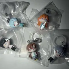 エヴァンゲリオンめじるしアクセサリーコンプリートセット綾波レイ渚カヲル碇シンジ