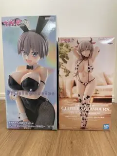 宇崎ちゃんは遊びたい　宇崎花　宇崎月　フィギュア　BiCute Bunnies